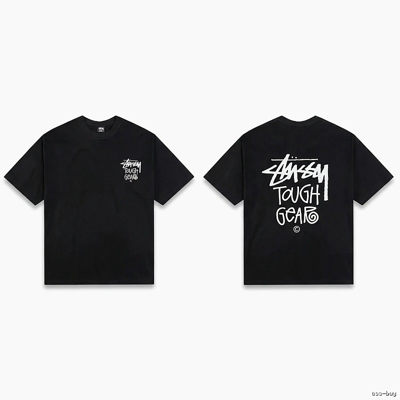 Stussy trendy and cool style black T-shirt