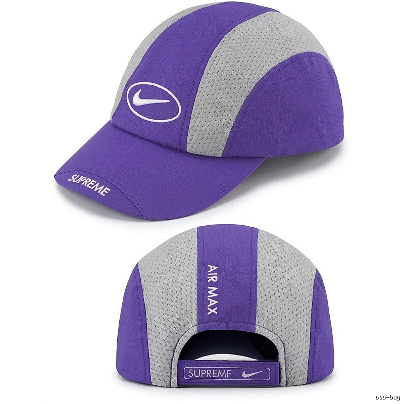 Supreme AIR MAX Purple Baseball Cap