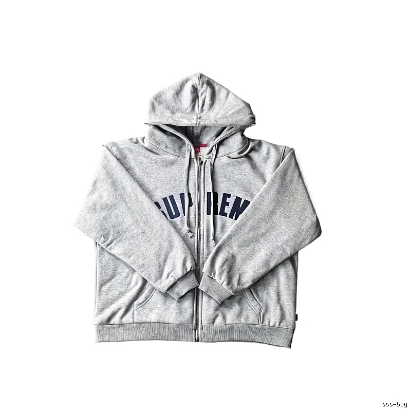 Supreme basic gray hoodie