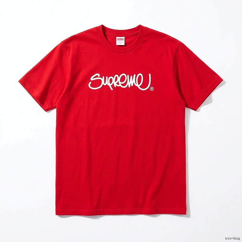 Supreme basic red T-shirt
