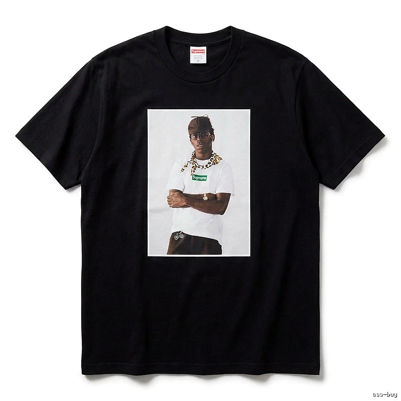 Supreme Portrait Style Black T-shirt