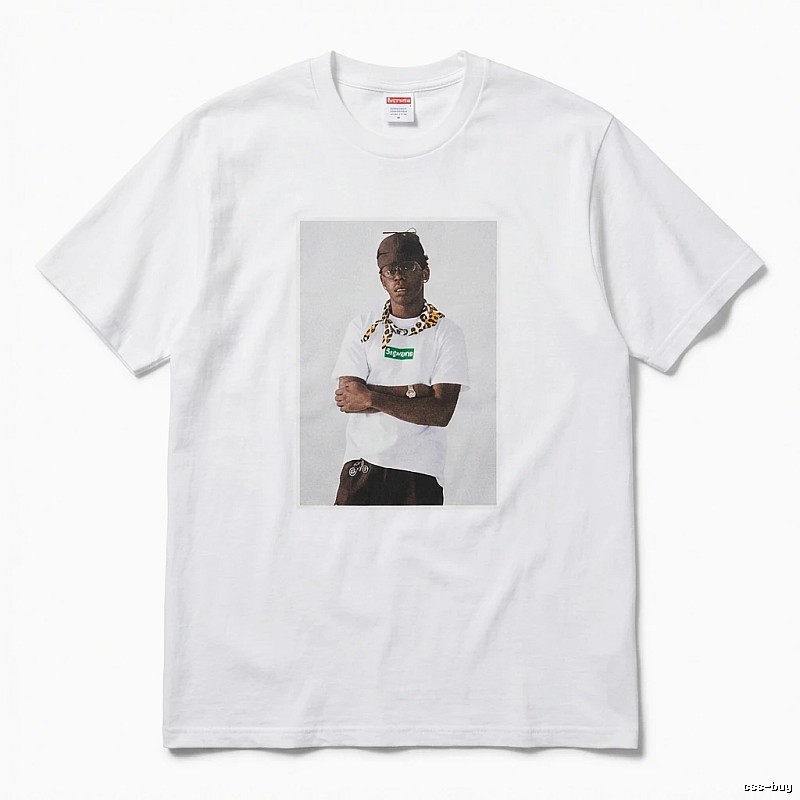 Supreme Portrait Style White T-shirt