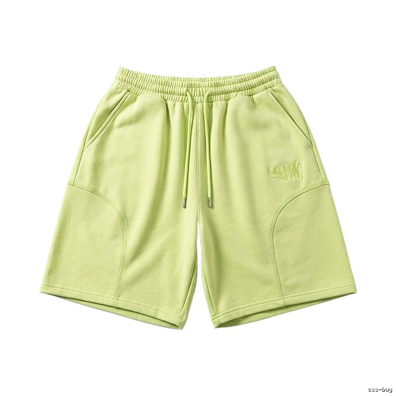 SynaWorld casual light green shorts