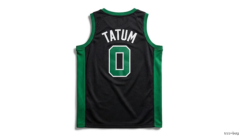 Tatum series black-green basketball uniforms