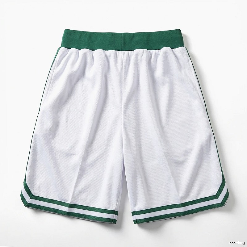 Tatum sporty white-green shorts