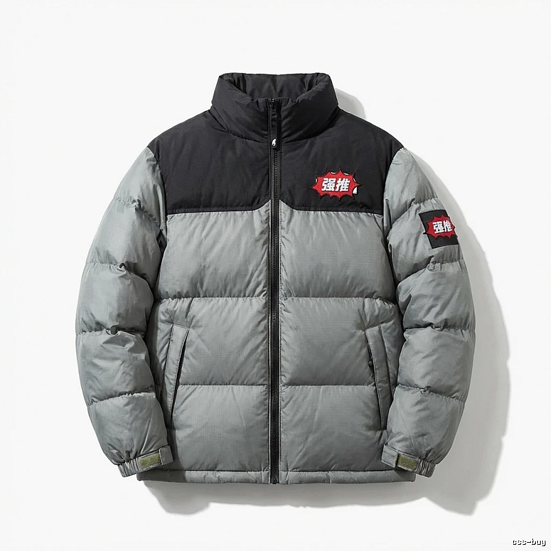 The North Face's strongly recommended Wind Grey Black down jacket