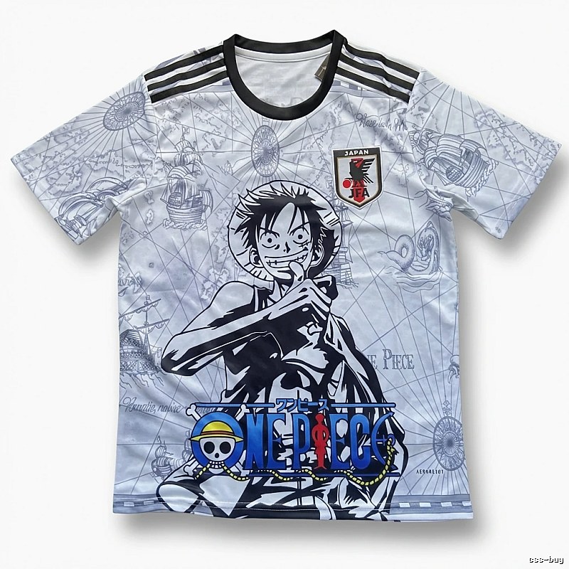 Tokyo Ghoul black-and-white anime-style T-shirt