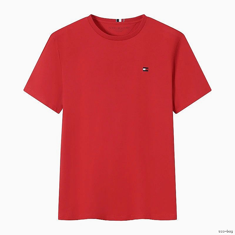 Tommy Hilfiger Red Logo T-Shirt Weekend Wear