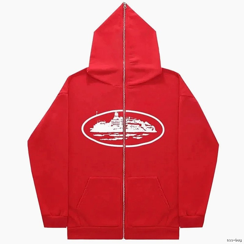 Trapstar Premium Style Graphic zip hoodie Black Zip Pink for Resort Outfits