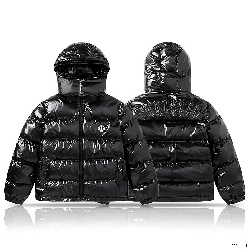 Trapstar Trendy Glossy Black Down Jacket