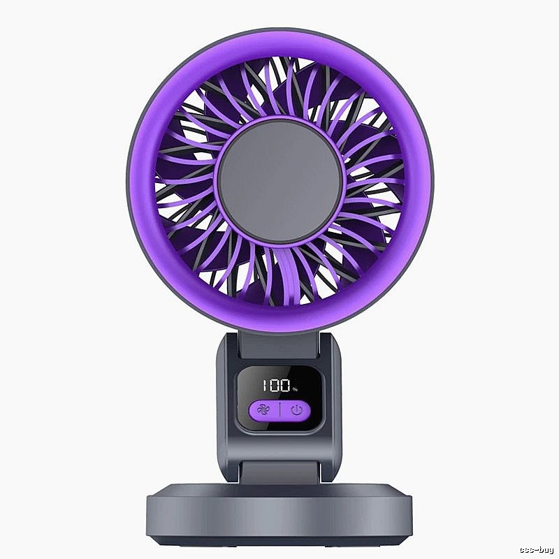 Travel Cooling Desktop Cooling Fan Gray Standard Airflow