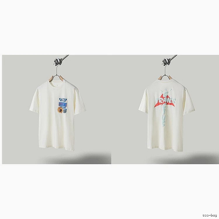Travis Scott Graffiti Street Style Off-white T-shirt