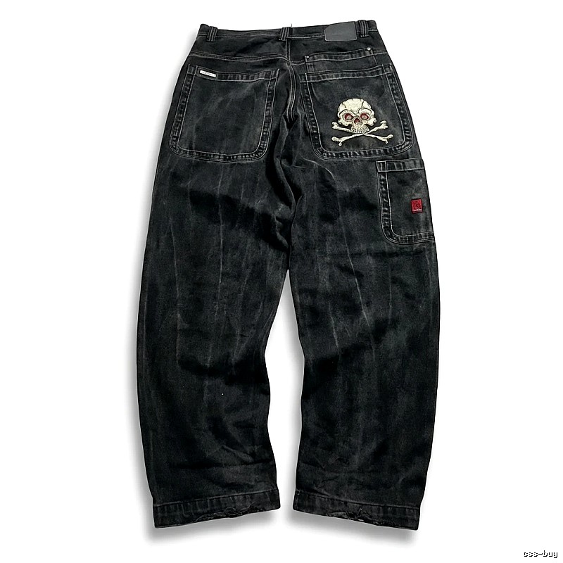 Y2K Dark Trendy Cool Denim Long Pants