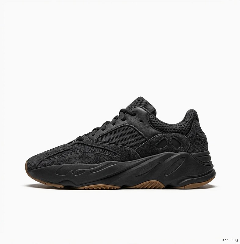 Yeezy 700 retro style black-brown shoes